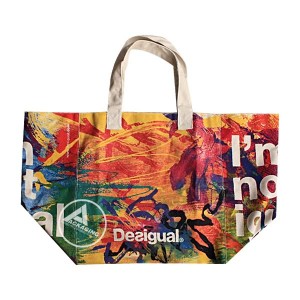 Canvas shopping bags