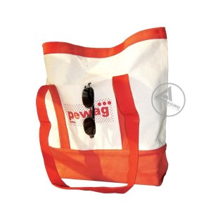 Canvas shopping bags